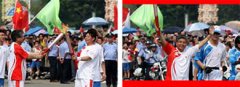 奧運(yùn)圣火抵達(dá)惠州，旭日集團(tuán)總經(jīng)理，常宏公司董事長(zhǎng)楊勛擔(dān)任火炬手